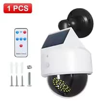 Lampe Solaire Murale Extérieure Façon Caméra de Sécurité
