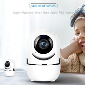 1080P IP Caméra Surveillance De Sécurité Wifi Sans Fil Vision Nuit Nocturne 2023