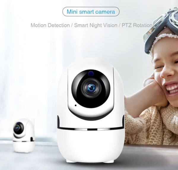 1080P IP Caméra Surveillance De Sécurité Wifi Sans Fil Vision Nuit Nocturne 2023