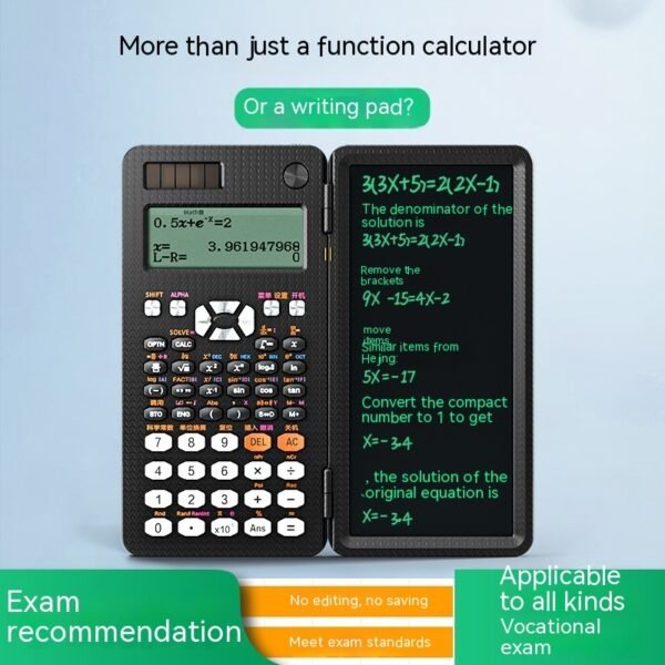 Calculatrice + Petite tablette d'écriture – Image 2