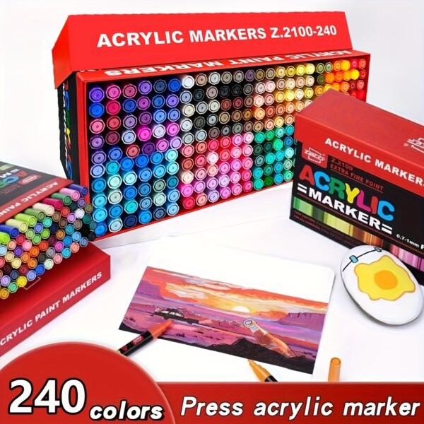 Marqueur Acrylique Lavable