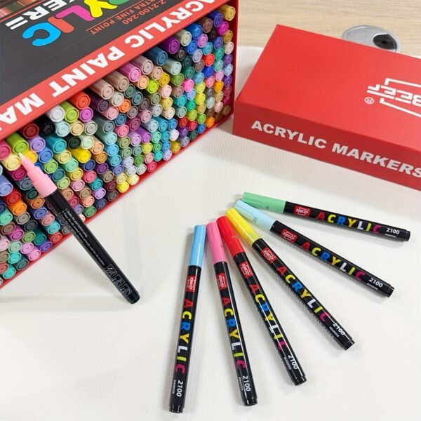 Marqueur Acrylique Lavable – Image 2